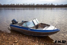 Алюминиевая моторная лодка Тактика-460 DC