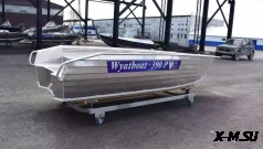 Алюминиевая моторная лодка Wyatboat-390P увелич.борт