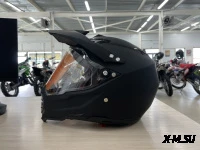 Шлем мотард HETOSHI XD1-214 цв. Черный р. L