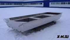 Алюминиевая моторная лодка Wyatboat Neman-520 Jonboat