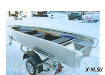 Алюминиевая моторная лодка WYATBOAT-390P