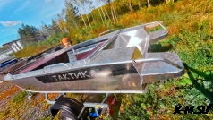 Алюминиевая моторная лодка Тактика-420 Р
