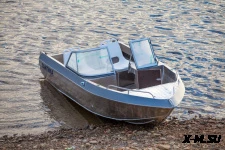Алюминиевая моторная лодка Тактика-430 DC