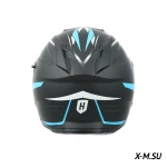 Шлем модуляр HETOSHI FF935 Shogun цв.Черно-сине-белый  р.S