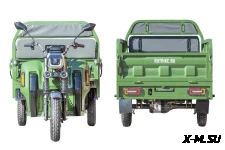 Грузовой электротрицикл Rutrike Маяк 1600 60V1000W