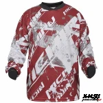 Футболка для мотокросса Type 1 черно-красный MICHIRU