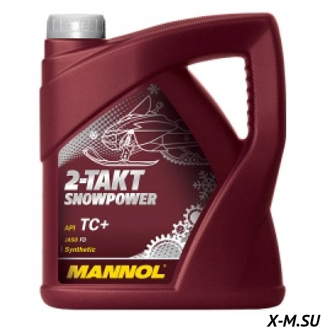 Масло MANNOL моторное 2Т син. SNOWPOWER 4л TN40167 Масло MANNOL моторное 2Т син. SNOWPOWER 4л TN40167