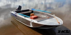 Алюминиевая моторная лодка Тактика-450 Р
