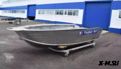 Алюминиевая моторная лодка Wyatboat-390P увелич.борт