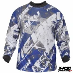 Футболка для мотокросса Type 1 черно-синий MICHIRU