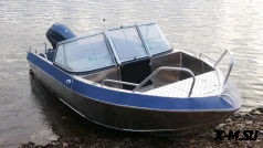 Алюминиевая моторная лодка Тактика-460 DC