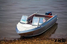 Алюминиевая моторная лодка Тактика-430