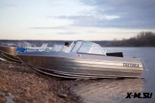 Алюминиевая моторная лодка Тактика-430 DC