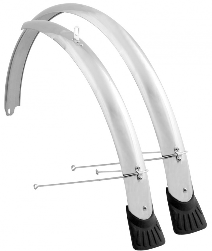 Комплект крыльев 28" HD-1 полноразмерные стальные хромир. (Nav. 300, Десна) 610192