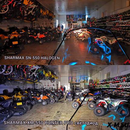 Фара светод. PROMAX SRX (подойдёт на IRBIS Tungus/SF, SHARMAX CN-550/XM-550/CN-650)