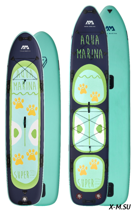 SUP-доска надувная семейная AQUA MARINA Super Trip Tandem 14'0" S22 SUP-доска надувная семейная AQUA MARINA Super Trip Tandem 14'0" S22
