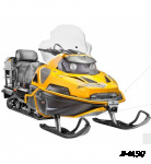 Бампер для снегохода STELS Viking в комплекте с защитой днища ЧЕРНЫЙ S800 8407004