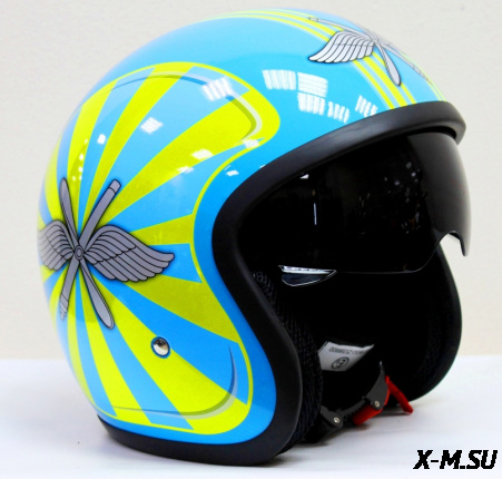 Шлем (открытый) MO 117 Airforce MICHIRU