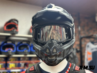 Шлем кроссовый HETOSHI OF836 EXOSS CROSS PRO MX289 цв.Черный Матовый р.XXL