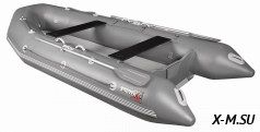 Надувная лодка НДВД ROCKY 375 (дно высокого давления)