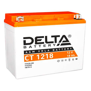 Аккумуляторная батарея 12V18Ah 177/88/154 Delta