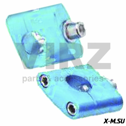 Хомут-зажим руля в сборе универсал. ТИП1 (высокие)