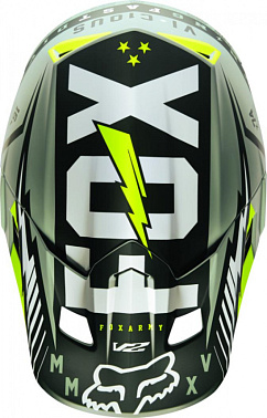 Козырек к шлему Fox V2 Vicious Helmet Visor Army