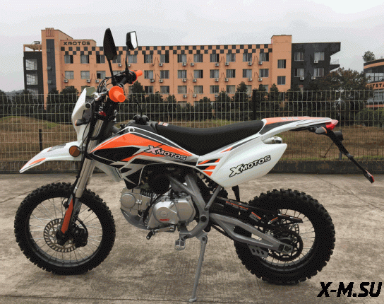 Питбайк X-MOTOS 125 17/14 SILVER