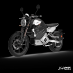 Электромотоцикл WHITE SIBERIA SUPER SOCO TC MAX 2024 (Белый)